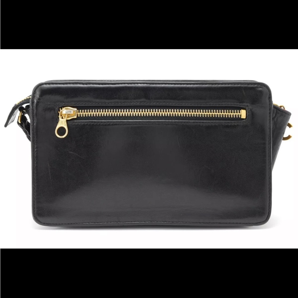CHANEL second Clutch bag Turn Lock clamskin Authentic